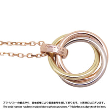Load image into Gallery viewer, CARTIER Trinity Diamond NecklaceB7058700 K18YG K18WG K18PG