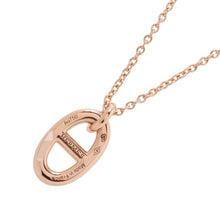 将图像加载到图库查看器中,HERMES Chaine d'Ancre Farandole Necklace Size PM 18K Pink Gold
