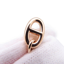 将图像加载到图库查看器中,HERMES Chaine d'Ancre Farandole Necklace Size PM 18K Pink Gold