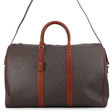 Load image into Gallery viewer, SAINT LAURENT PARIS Monogram 72H Duffle Travel Bag Brown5821412UY2W2166 PVC Leather