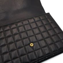将图像加载到图库查看器中,SAINT LAURENT PARIS Flap Pouch Black759879AABVP1000 Lambskin