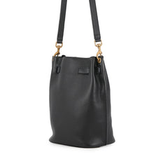 将图像加载到图库查看器中,SAINT LAURENT PARIS Boucle Bucket Bag Black727673FTIEW1000 Leather