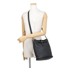 将图像加载到图库查看器中,SAINT LAURENT PARIS Boucle Bucket Bag Black727673FTIEW1000 Leather