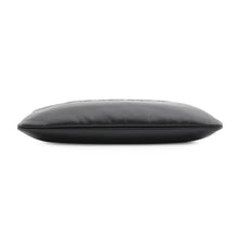 将图像加载到图库查看器中,SAINT LAURENT PARIS Puffy Pouch Black779526 Leather Size Small