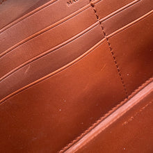 Load image into Gallery viewer, SAINT LAURENT PARIS Monogram Zip Around Long Wallet Brown664491 PVC/Leather
