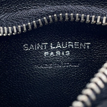 Load image into Gallery viewer, SAINT LAURENT PARIS Puffy Coin Purse Black777889 Leather