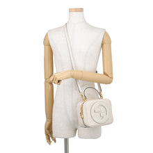 将图像加载到图库查看器中,GUCCI Blondie Top Handle 2-Way Bag Beige744434 Leather