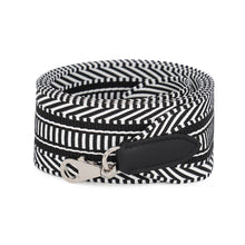 将图像加载到图库查看器中,HERMES Bandouliere Sangle Caval Black/White Canvas Swift Leather Size 115㎝/5㎝