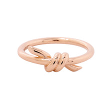 Load image into Gallery viewer, TIFFANY&Co. Knot Ring Size Approximately No. 970305755 18K Pink Gold