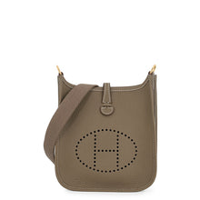 Load image into Gallery viewer, HERMES Evelyne Long Etoupe Taurillon Clemence Size TPM