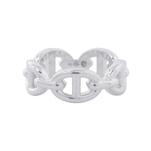 Load image into Gallery viewer, HERMES Chaine d'Ancre Anchene Ring Size PM/52/#12 SV925