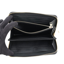 Load image into Gallery viewer, LOUIS VUITTON Zippy Wallet Noir/BeigeM28794 Bicolor Monogram Empreinte Leather