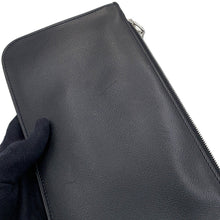 将图像加载到图库查看器中,HERMES Zip Ango Togo Chaine d'Ancre Black Evergrain