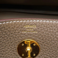 将图像加载到图库查看器中,HERMES Lindy Etoupe Taurillon Clemence Size 26