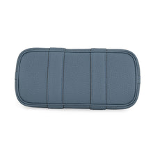 将图像加载到图库查看器中,HERMES Neo Garden Blue Tempete Toile Officier Negonda Leather Size 23