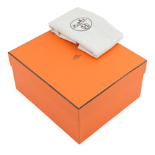 Load image into Gallery viewer, HERMES Neo Garden Blue Tempete Toile Officier Negonda Leather Size 23