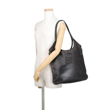 将图像加载到图库查看器中,MIUMIU Ivy Tote Bag Coffee5BG231 Nappa Leather