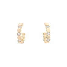 Load image into Gallery viewer, Chaumet B. de Chaumet Hoop Earrings85475 18K Yellow Gold