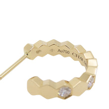 Load image into Gallery viewer, Chaumet B. de Chaumet Hoop Earrings85475 18K Yellow Gold