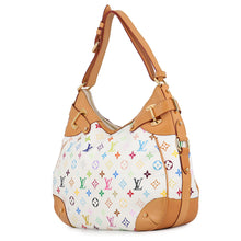 将图像加载到图库查看器中,LOUIS VUITTON Greta Blanc/RedM40195 Monogram・Multicolor