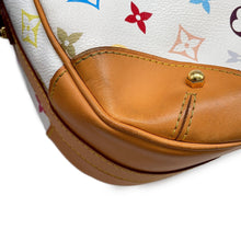 将图像加载到图库查看器中,LOUIS VUITTON Greta Blanc/RedM40195 Monogram・Multicolor