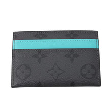 将图像加载到图库查看器中,LOUIS VUITTON Porto cult double Gray/TurquoiseM11471 Monogram Eclipse Reverse