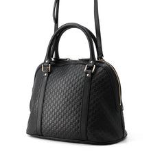 将图像加载到图库查看器中,GUCCI MicroGuccissima 2WAYHandbag Black449663 Leather