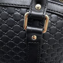 将图像加载到图库查看器中,GUCCI MicroGuccissima 2WAYHandbag Black449663 Leather