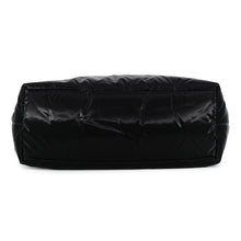 Load image into Gallery viewer, SAINT LAURENT PARIS Wide Puffer Logo Shopping Bag Black756269FACY81000 SilkTec Canvas