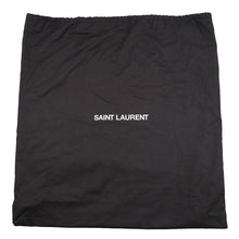 Load image into Gallery viewer, SAINT LAURENT PARIS Wide Puffer Logo Shopping Bag Black756269FACY81000 SilkTec Canvas