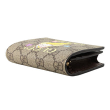 Load image into Gallery viewer, GUCCI Bananya Compact Wallet Bifold Wallet Brown/Multicolor701009 GG Supreme/Leather