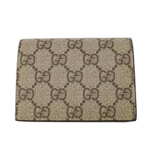 Load image into Gallery viewer, GUCCI Bananya Compact Wallet Bifold Wallet Brown/Multicolor701009 GG Supreme/Leather