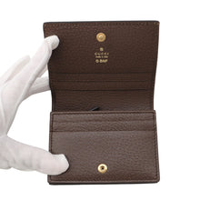Load image into Gallery viewer, GUCCI Bananya Compact Wallet Bifold Wallet Brown/Multicolor701009 GG Supreme/Leather