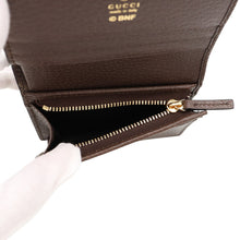 Load image into Gallery viewer, GUCCI Bananya Compact Wallet Bifold Wallet Brown/Multicolor701009 GG Supreme/Leather