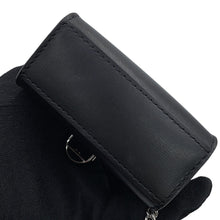 Load image into Gallery viewer, Delvaux Brillon Rumour Bag Charm Black Box Calf Leather Size Mini