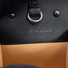 Load image into Gallery viewer, Delvaux Brillon Rumour Bag Charm Black Box Calf Leather Size Mini