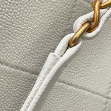 将图像加载到图库查看器中,CHANEL Matelasse Classic Shopping Bag WhiteAS5777 Caviar Leather