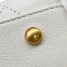 将图像加载到图库查看器中,CHANEL Matelasse Classic Shopping Bag WhiteAS5777 Caviar Leather
