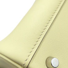 Load image into Gallery viewer, HERMES Lindy Verso Jaune Milton/Vert Mangrove Swift Leather Size Mini