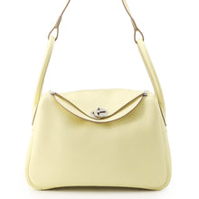 Load image into Gallery viewer, HERMES Lindy Jaune Milton Taurillon Clemence Size 26