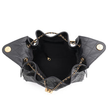 Load image into Gallery viewer, CHANEL CHANEL25 ChainShoulder Bag BlackAS5311 Caviar Leather Size Medium