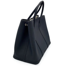 将图像加载到图库查看器中,HERMES Garden Party Black Negonda Leather Size PM