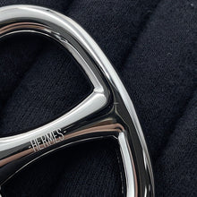 Load image into Gallery viewer, HERMES Chaine d'Ancre Scarf Ring Silver Metal