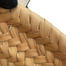 Load image into Gallery viewer, LOEWE Basket bag Natural/WhiteA223S93X04 Palm Leaf Calf Leather Size Small