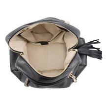 将图像加载到图库查看器中,GUCCI Soho Interlocking G Chain Shoulder Bag Black353126 Calf Leather