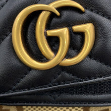 Load image into Gallery viewer, GUCCI Jumbo GG Double G EncreBoots Beige/Brown719849 AABD 1183 Leather GG Canvas Size 34