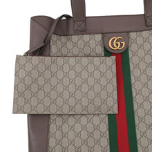 Load image into Gallery viewer, GUCCI Ophidia GG Supreme Tote Bag Beige/Brown519335 GG Supreme Leather Size Large