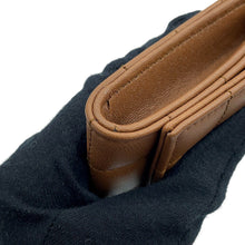 将图像加载到图库查看器中,SAINT LAURENT PARIS Compact Card Holder Brown742430 Lambskin