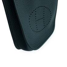 将图像加载到图库查看器中,HERMES Evelyne Long Vert Mangrove Taurillon Clemence Size TPM