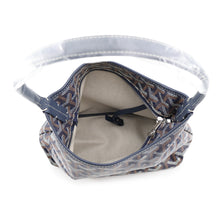 Load image into Gallery viewer, GOYARD Boheme Hobo Bag Navy BlueBOHEMEMINTY12CL12P PVC Leather Size Mini